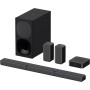 Sony HT-S40R - Barra de Sonido 5.1 (Sistema de Cine en Casa, Altavoces Traseros Inalámbricos, 600 W, Dolby Digital, Bluetooth,