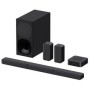Sony HT-S40R - Barra de Sonido 5.1 (Sistema de Cine en Casa, Altavoces Traseros Inalámbricos, 600 W, Dolby Digital, Bluetooth,