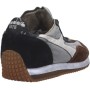 Diadora Zapatos Heritage Equipe H Dirty Stone Wash Evo Zapatillas Unisex High Rise/White Gris Blanco
