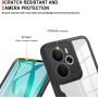 SEAHAI Transparente Funda para Realme 14 5G / Realme 14T 5G, con Protector de Pantalla Incorporado, Antigolpes Militar PC + TPU