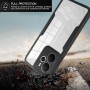 SEAHAI Transparente Funda para Realme 14 5G / Realme 14T 5G, con Protector de Pantalla Incorporado, Antigolpes Militar PC + TPU