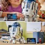 LEGO Star Wars 75379 R2-D2 Figura Articulada de Droide de Juguete con Cabeza Giratoria, Periscopio y Herramientas - Minifgiura