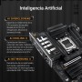 ASUS TUF Gaming X870-PLUS WiFi - Placa Base AMD ATX, 16+2+1(80A) etapas de Potencia, DDR5, PCIe 5.0 Compatible con GPU de última