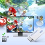 GANA Wii a HDMI Adaptador, Wii a HDMI convertidor Conector con Salida de vídeo de 1080p/720p y 3,5 mm Audio - Soporta Todos los