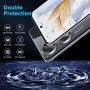 Lutree para Realme 14 Pro Plus Protector de Pantalla + Protector Cámara, [2+2 Piezas], Sin Burbujas 3D Cobertura Total Cristal