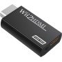GANA Wii a HDMI Adaptador, Wii a HDMI convertidor Conector con Salida de vídeo de 1080p/720p y 3,5 mm Audio - Soporta Todos los