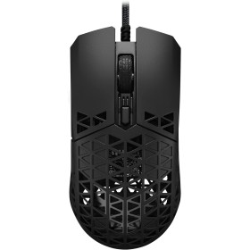 ASUS TUF Gaming M4 Air Wired Gaming Mouse, 16,000 dpi Sensor, 6 Programmable Buttons, Ultralight Air Shell, IPX6 Water