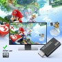 GANA Wii a HDMI Adaptador, Wii a HDMI convertidor Conector con Salida de vídeo de 1080p/720p y 3,5 mm Audio - Soporta Todos los