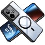 Tieeyivv Funda Magnética para Realme GT 7/ GT 7T 5G Case Compatible con MagSafe, Frame Funda de Silicona Flexible + PC Acrílico