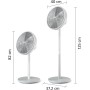 Philips Ventilador de torre Serie 5000, altura de 105cm, oscilación, mando a distancia, temporizador, 3 modos, 40 W, flujo de
