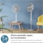 Philips Ventilador de torre Serie 5000, altura de 105cm, oscilación, mando a distancia, temporizador, 3 modos, 40 W, flujo de