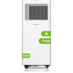 Aspes Aire Acondicionado Portátil, 9000 BTU. AAAP900F. Solo frío, Display LED Táctil, Temporizador, Mando a Distancia, Kit