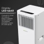 Aspes Aire Acondicionado Portátil, 9000 BTU. AAAP900F. Solo frío, Display LED Táctil, Temporizador, Mando a Distancia, Kit