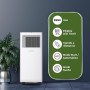 Aspes Aire Acondicionado Portátil, 9000 BTU. AAAP900F. Solo frío, Display LED Táctil, Temporizador, Mando a Distancia, Kit