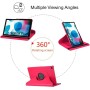 Dlahaby Funda para Realme Pad de 10,4 pulgadas, rotación de 360 grados, piel sintética, con función atril, funda protectora para