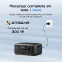 Estación de energía portátil EF EcoFlow RIVER 3, 245 Wh batería LFP, 600 W salida, 2x tiempo de funcionamiento con GaN, SAI en