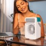 Cecotec Climatizador de Sobremesa EnergySilence 500 DeskChill Smart. 6W, Depósito 500ml, Control Táctil, Display Digital, 3