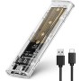AXFEE Carcasa SSD M.2 NVMe, Carcasa Disco Duro SSD, Caja Disco Duro Lector Disco Duro 10Gbps USB 3.1 Gen 2, Compatible con