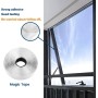 MOEGFY 400CM Kit Ventana Aire Acondicionado Portatil, Aislante Aire Acondicionado Portatil, Aislante Ventana Aire Acondicionado,