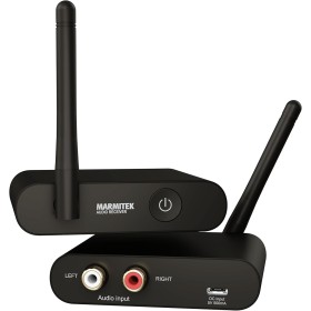 Marmitek Transmisor de Audio Inalámbrico WA300 - Conecte su Dispositivo de Audio de forma Inalámbrica a su Sistema Estéreo -