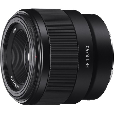 Sony Lente estándar SEL-50F18F (longitud focal fija, 50 mm, F1.8, fotograma completo, adecuado para las series A7, A6000, A5100,