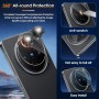 Locofun Protector de Pantalla para Realme GT 6 / GT 6T 5G, 2 Piezas Cristal Vidrio Templado y 2 Piezas Protector Lente Cámara,