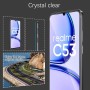 Dabuu 3 Piezas Protector de Pantalla para Realme C53 + 3 Piezas Protector de Lente de Cámara, 9H Dureza, Anti-Arañazos, HD