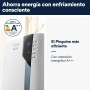 De'Longhi Pinguino PAC EX105+++, Aire Acondicionado Portátil con Tecnología EcoRealFeel, 10.000 BTU/h, 2,5kW, hasta 100m³,
