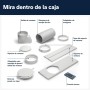 De'Longhi Pinguino PAC EX105+++, Aire Acondicionado Portátil con Tecnología EcoRealFeel, 10.000 BTU/h, 2,5kW, hasta 100m³,