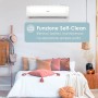 Candy Pure Aire acondicionado inteligente, climatizador monosplit con unidad exterior e interior 12 000 BTU, 20 dBA, con bomba