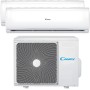Candy Pure Aire acondicionado inteligente, climatizador monosplit con unidad exterior e interior 12 000 BTU, 20 dBA, con bomba