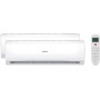 Candy Pure Aire acondicionado inteligente, climatizador monosplit con unidad exterior e interior 12 000 BTU, 20 dBA, con bomba
