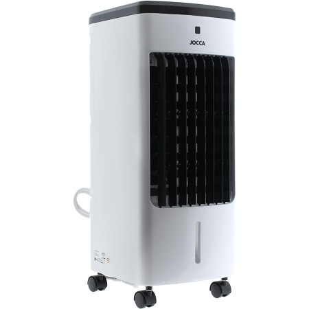 JOCCA - Climatizador Frío con Repelente para Insectos/Humidificador/ 3 Velocidades/Potencia 80W/ Depóstio de Agua 3L, Botellas