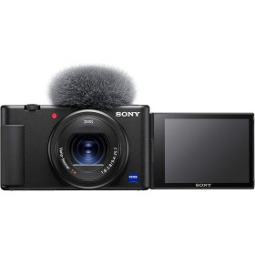 Sony ZV-1 - Cámara compacta Premium ZV1AB.CE3 Cargador Incluido (Sensor de Tipo 1,0, Lente F1.8-2.8 de 24 a 70 mm, vídeo 4K,