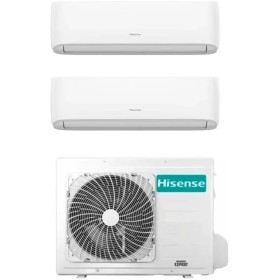 Inversor de aire acondicionado Hisense Hi Comfort Wi-Fi Dual Split 9000 + 12000 Btu 2AMW42U4RGC R-32 A++