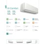 Inversor de aire acondicionado Hisense Hi Comfort Wi-Fi Dual Split 9000 + 12000 Btu 2AMW42U4RGC R-32 A++