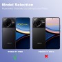 CAUHENYEE Funda para Realme 14X 5G/Realme C75 5G Carcasa, con 1 Protector de Pantalla de Vidrio Templado, Funda Fina y Suave en