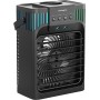 Aire acondicionado portátil 4 en 1 con 3 velocidades, 3 modos y 7 ventiladores LED con mando a distancia, temporizador 2-8H,