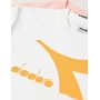 Diadora Ju.Double Pack Camiseta SS Logo T-Shirt Niños