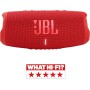 JBL Charge 5 Altavoz inalámbrico portátil con Bluetooth y batería integrada, resistente al agua (IP67), con PartyBoost para