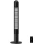Cecotec Ventilador de Torre con Ionizador EnergySilence 470 Max Skyline Ionic. 45W, 47" (119cm), Pantalla LED Táctil, Mando a