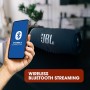 JBL Charge 5 Altavoz inalámbrico portátil con Bluetooth y batería integrada, resistente al agua (IP67), con PartyBoost para