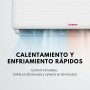 Corbero - Aire Acondicionado Split 9000BTU | CSP09GREGAL | Wifi | Inverter | Gas R32 | Eficiencia Energética A++/A+ | Bajo