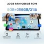 Global Version DOOGEE T36 Tablet Android 15 8+256GB 12'' FHD+ 90Hz IPS