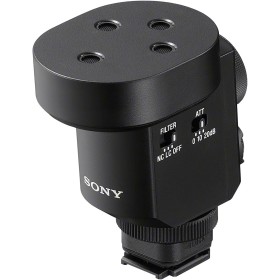 Sony, Micrófono direccional ECM-M1, Compacto, 8 en 1, inalámbrico y sin batería