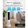 Pro Breeze OmniAir Climatizador Evaporativo Portatil 3 en 1-7L, 3 Modos, 7 Velocidades, Pantalla Digital, Mando a Distancia,