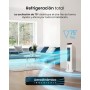 Pro Breeze OmniAir Climatizador Evaporativo Portatil 3 en 1-7L, 3 Modos, 7 Velocidades, Pantalla Digital, Mando a Distancia,