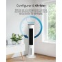Pro Breeze OmniAir Climatizador Evaporativo Portatil 3 en 1-7L, 3 Modos, 7 Velocidades, Pantalla Digital, Mando a Distancia,