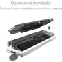 ASUS ROG Strix Arion White Edition - Caja de SSD M.2 NVMe (USB3.2 Gen 2 de Tipo C 10 Gbps, Cables USB-C a C y USB-C a A,