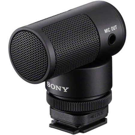 Sony, Micrófono direccional ECM-M1, Compacto, 8 en 1, inalámbrico y sin batería
